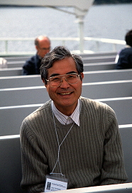 2000年にカナダで開催されたニュートリノ国際会議の際の戸塚先生
