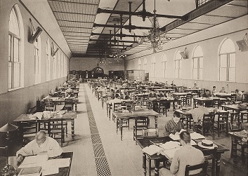 东京大学图书馆阅览室, 1900