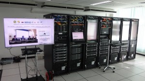 タイのカセサート大学の気候変動データセンターに設置された水循環情報統合システム