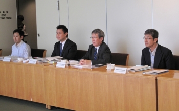 Vice President Haneda (Second from the right)