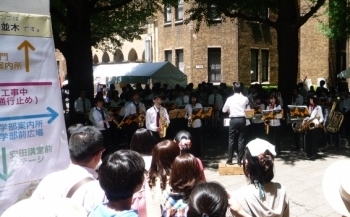 Musical Performance in the Shade of UTokyo’s Famous Ginkgo Trees!