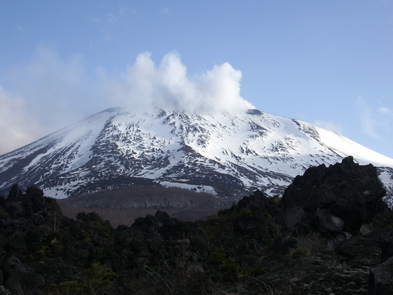 Mt. Asama, site of one of UTokyo's volcanic observatories