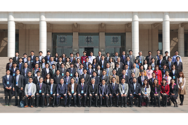 Group photo of the participants of the Second UTokyo-Tsinghua Strategic Partnership Joint Symposium @ Tsinghua University