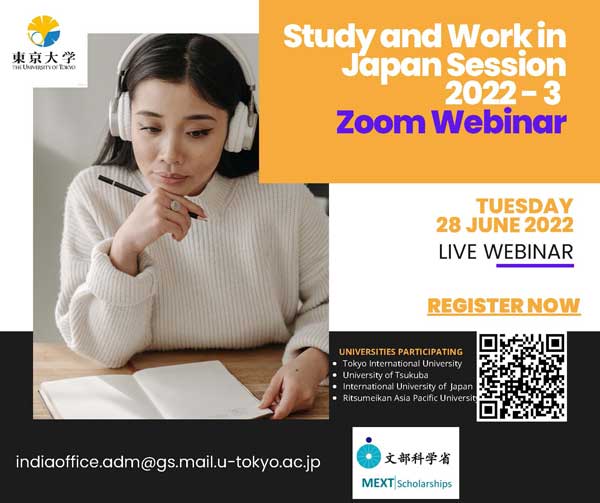 Study and Work in Japan Session 2022 - 3