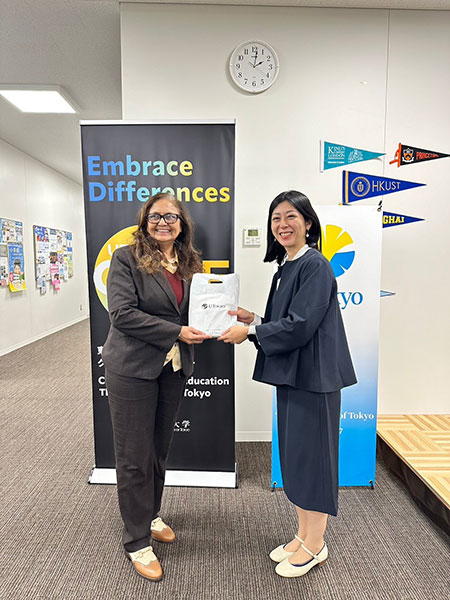 UTokyo visited Global Indian International School in Tokyo