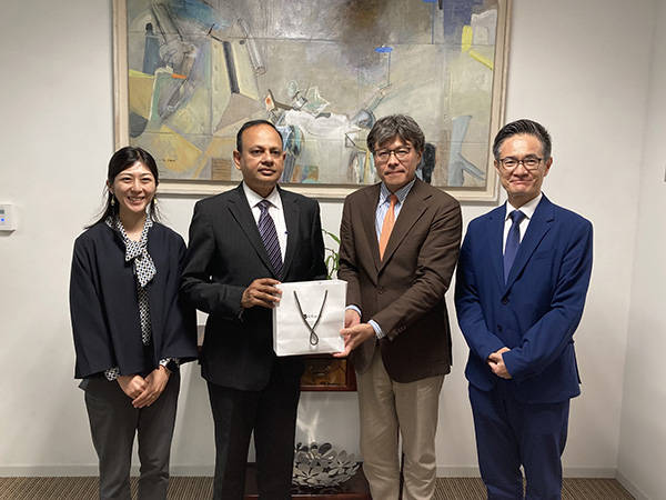 A memorable moment at the Embassy of Bangladesh