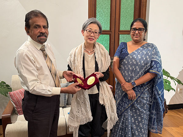 Discussion with Senior Professor Lasantha Manawadu and Dr. Iroja Caldera
