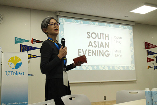 林理事による開会挨拶