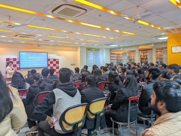 Japan scholar制度による講演の様子