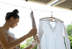 Hanging your laundry