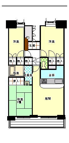 居室レイアウト