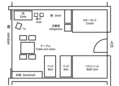 居室レイアウト