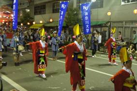 遠野市を拠点にボランティア活動を行う神奈川大学も参加