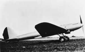 The Kokenki, which set the world closed-circuit distance record in 1938. Photo: Hideo Kitagawa. Credit: Tokorozawa Aviation Museum Collection