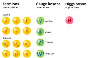 Standard model of particle physics