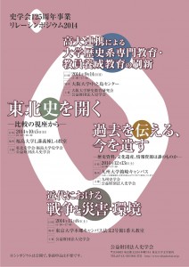 史学会125周年事業リレーシンポジウム