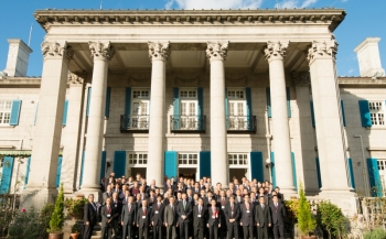 Group photo at the British Embassy