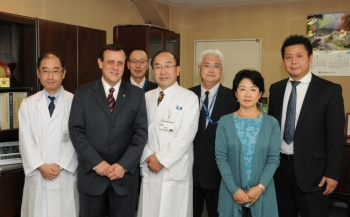 Visit to the University of Tokyo Hospital