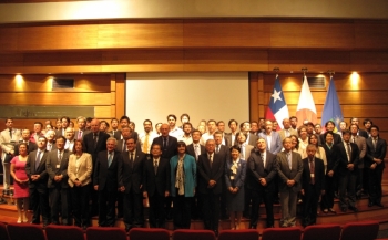 Group photo at the closing plenary in Universidad de Chile