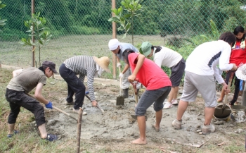 Day Center maintenance activity (Borneo, Malaysia)