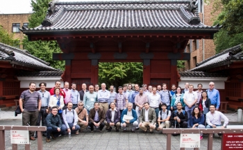 Chilean participants in front of the Akamon