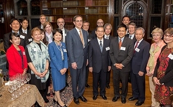 Representatives of Princeton and UTokyo