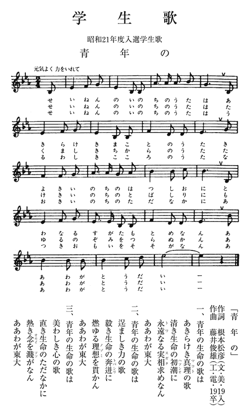 青年の