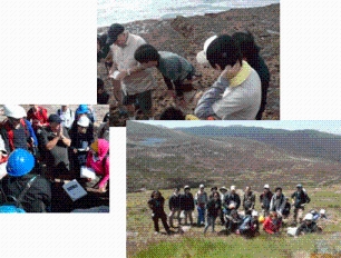 UTokyo undergraduate students on joint excursions at ANU