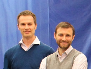 Project Assistant Professor Niklas Bergström and Assistant Professor Chris Raabe