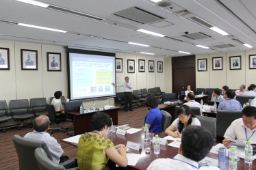 Session by Professor Sekimura, Deputy Director General, Office of International Affairs