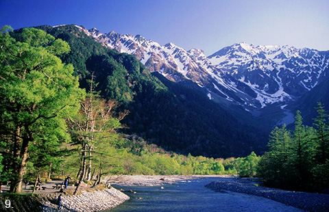 The Chubu Sangaku National Park