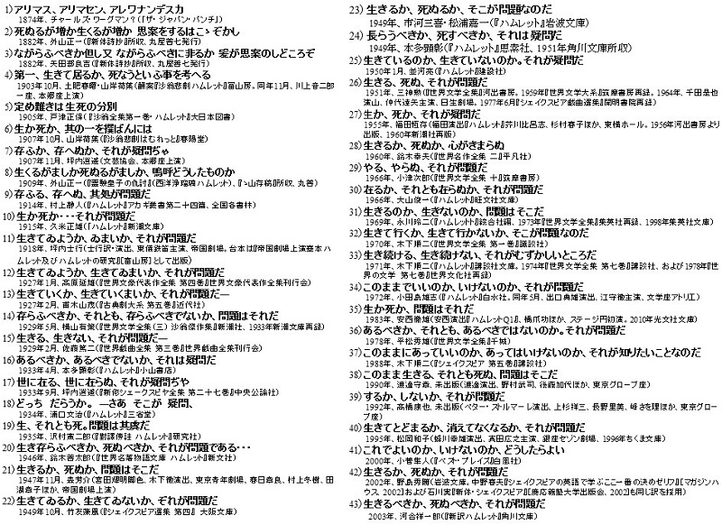 3つの心を持つ日本のシェイクスピアリアン 東京大学