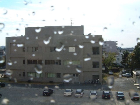 Fig. A second camera lens with water droplets