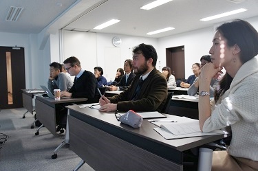 Participants eagerly listening to Ms. Rattan’s presentation