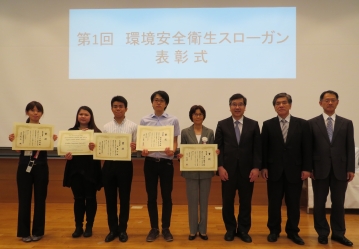 Award winners after the ceremony