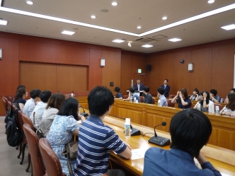 Visit to the Korean Ministry of Foreign Affairs (Seoul National University - University of Tokyo Joint Summer Program)