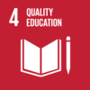 SDG4 Ensure inclusive and equitable quality education and promote lifelong learning opportunities for all