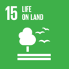 SDG15 Protect, restore and promote sustainable use of terrestrial ecosystems, sustainably manage forests, combat desertification, and halt and reverse land degradation and halt biodiversity loss