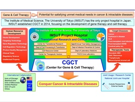 International R&D Core of Gene Therapy and Cell Therapy for Cancer & Intractable Diseases, Keiya Ozawa , Director, Institute of Medical Science
