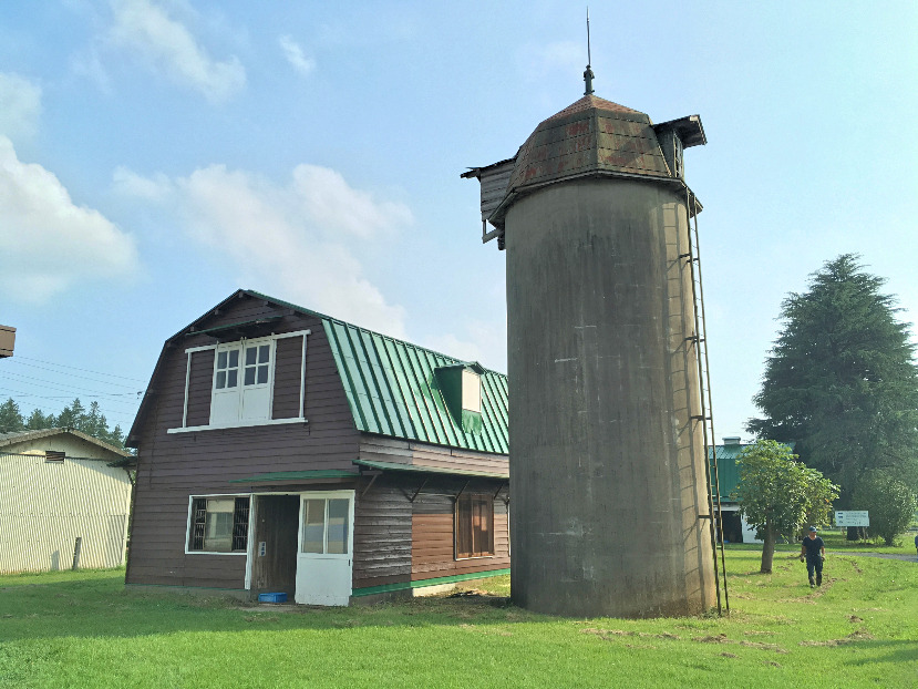 Barn and silo