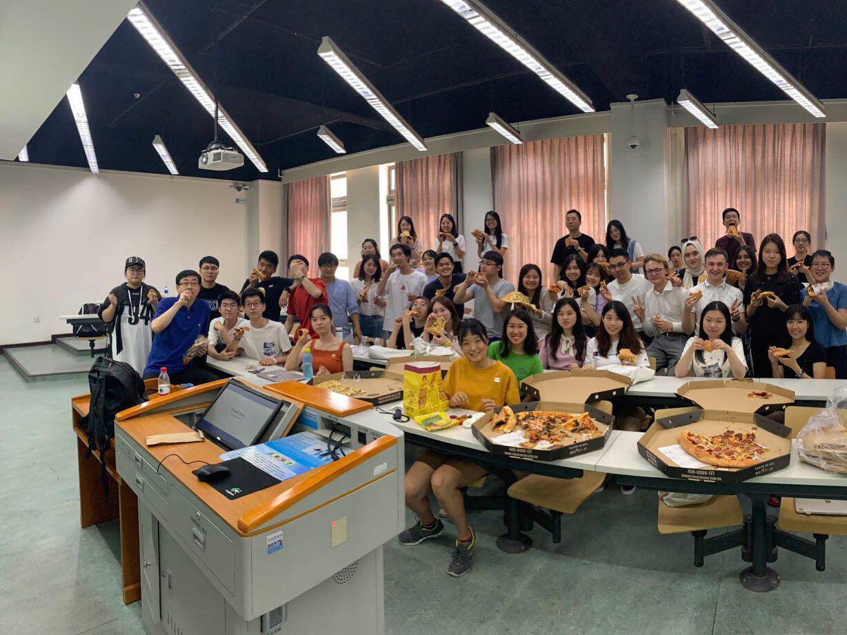 photo by a student who participate in PKU2 - China's Original International Strategy: the Belt and Road Initiatives in 2019