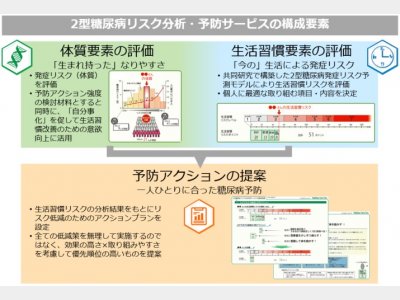 2型糖尿病リスク分析・予防サービス