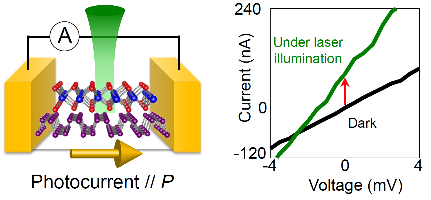 A white background. On the left, two golden squares with a lattice shape suspended between them. To the right, a graph with a climbing green line and a low black line.