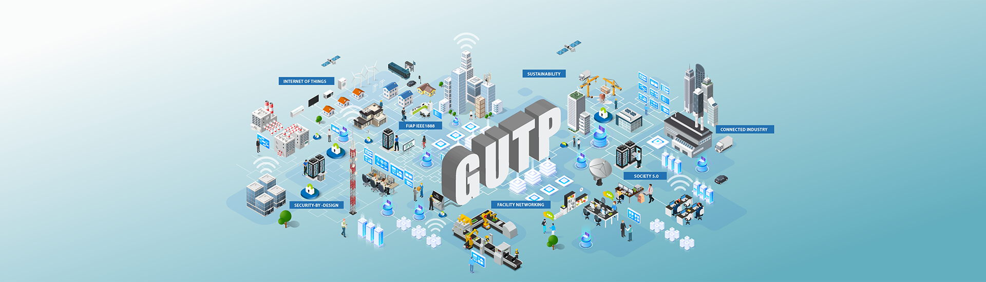 Research and development arena of GUTP