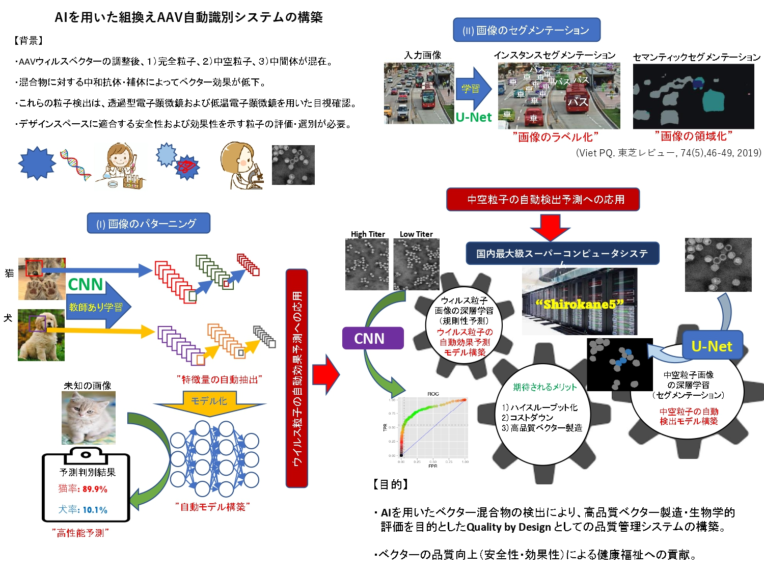 AIを用いた組換えAAV自動識別システムの構築