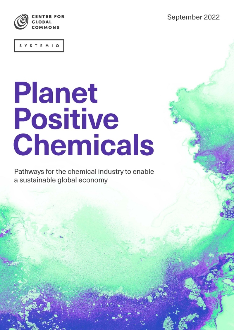 "Planet Positive Chemicals" global report front cover