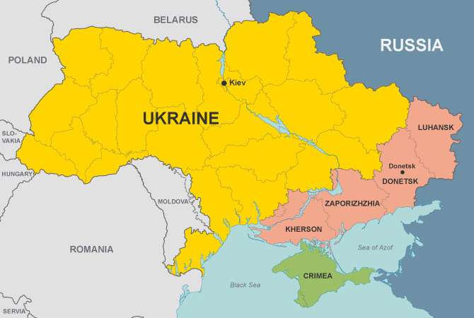 Map of Ukraine