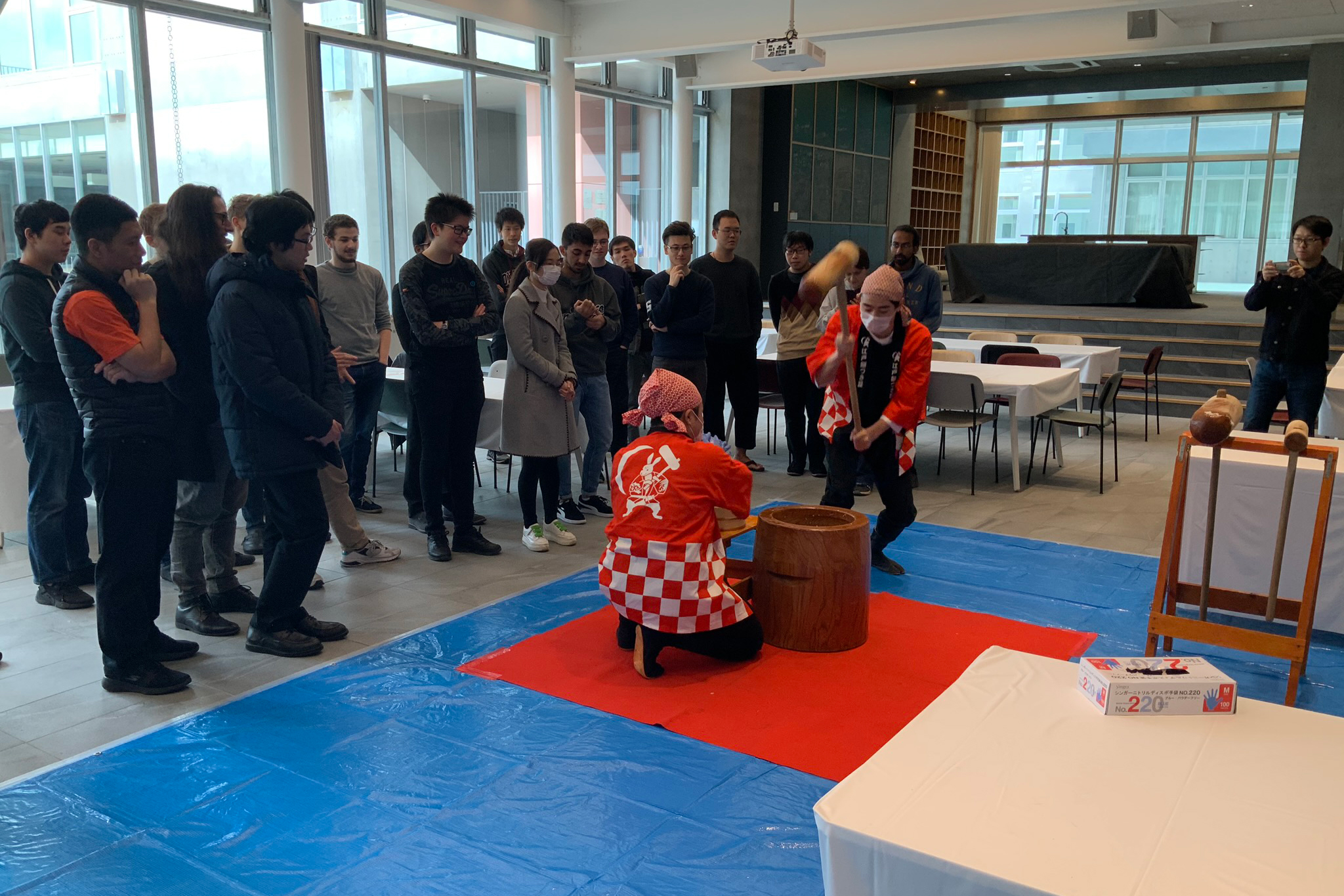 餅つき大会