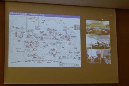 各地区連携（Zoom）の様子