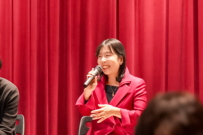 田村俊太郎氏(2014修了) 講演